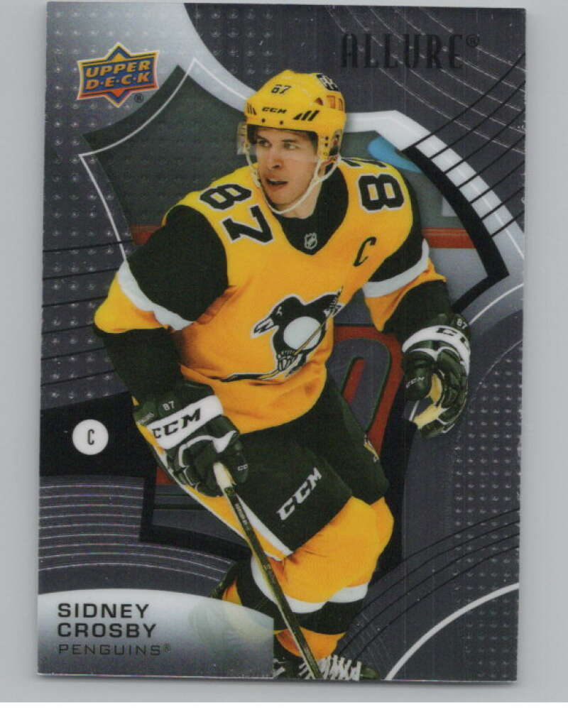 2021-22 Upper Deck Allure #4 Sidney Crosby  Pittsburgh Penguins  V100351 Image 1