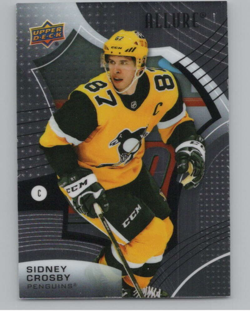 2021-22 Upper Deck Allure #4 Sidney Crosby  Pittsburgh Penguins  V100353 Image 1
