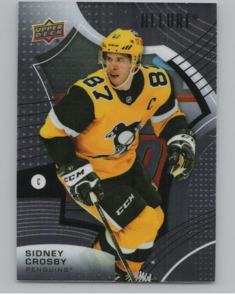 2021-22 Upper Deck Allure #4 Sidney Crosby  Pittsburgh Penguins  V100355 Image 1