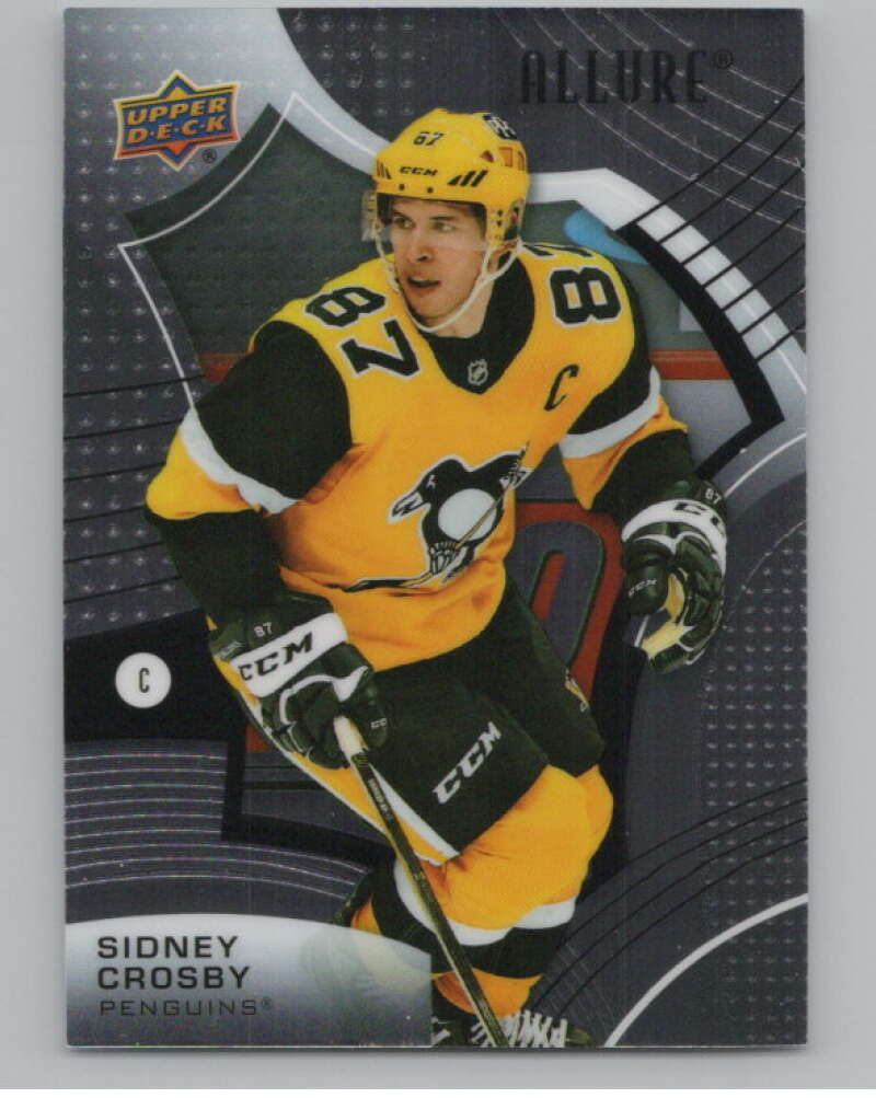 2021-22 Upper Deck Allure #4 Sidney Crosby  Pittsburgh Penguins  V100361 Image 1