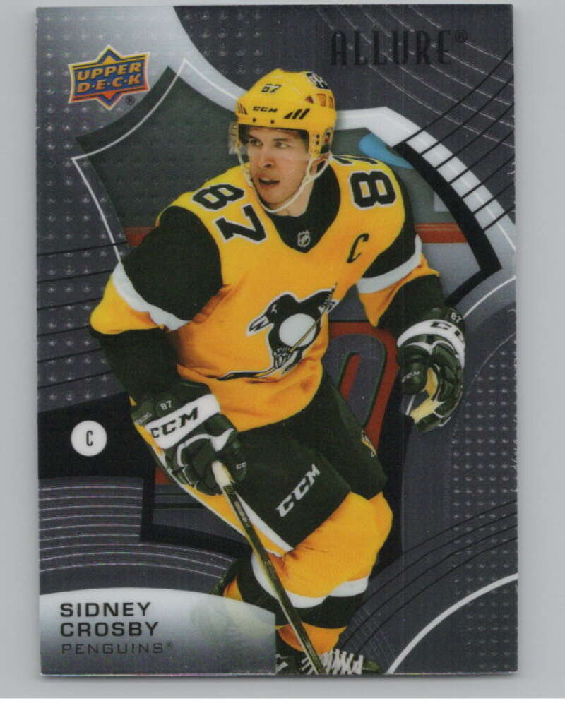 2021-22 Upper Deck Allure #4 Sidney Crosby  Pittsburgh Penguins  V100363 Image 1
