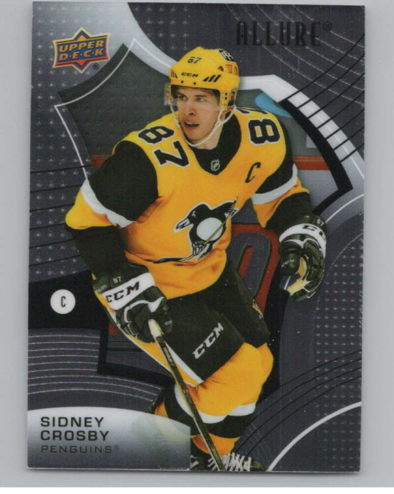 2021-22 Upper Deck Allure #4 Sidney Crosby  Pittsburgh Penguins  V100364 Image 1