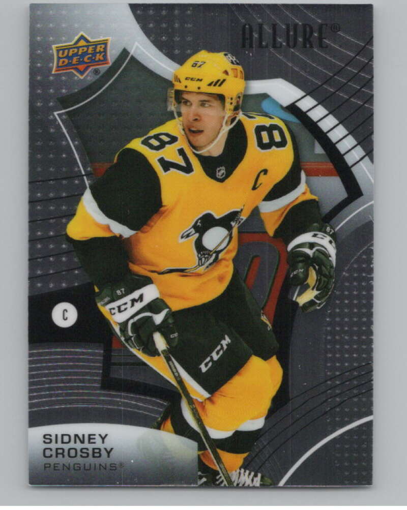 2021-22 Upper Deck Allure #4 Sidney Crosby  Pittsburgh Penguins  V100365 Image 1