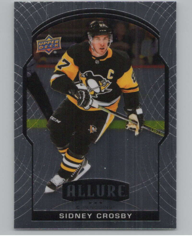 2020-21 Upper Deck Allure #70 Sidney Crosby  Pittsburgh Penguins  V100375 Image 1