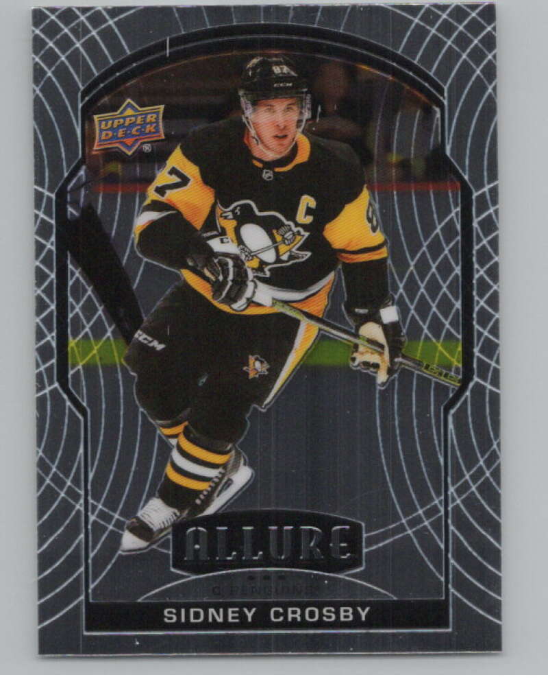 2020-21 Upper Deck Allure #70 Sidney Crosby  Pittsburgh Penguins  V100383 Image 1