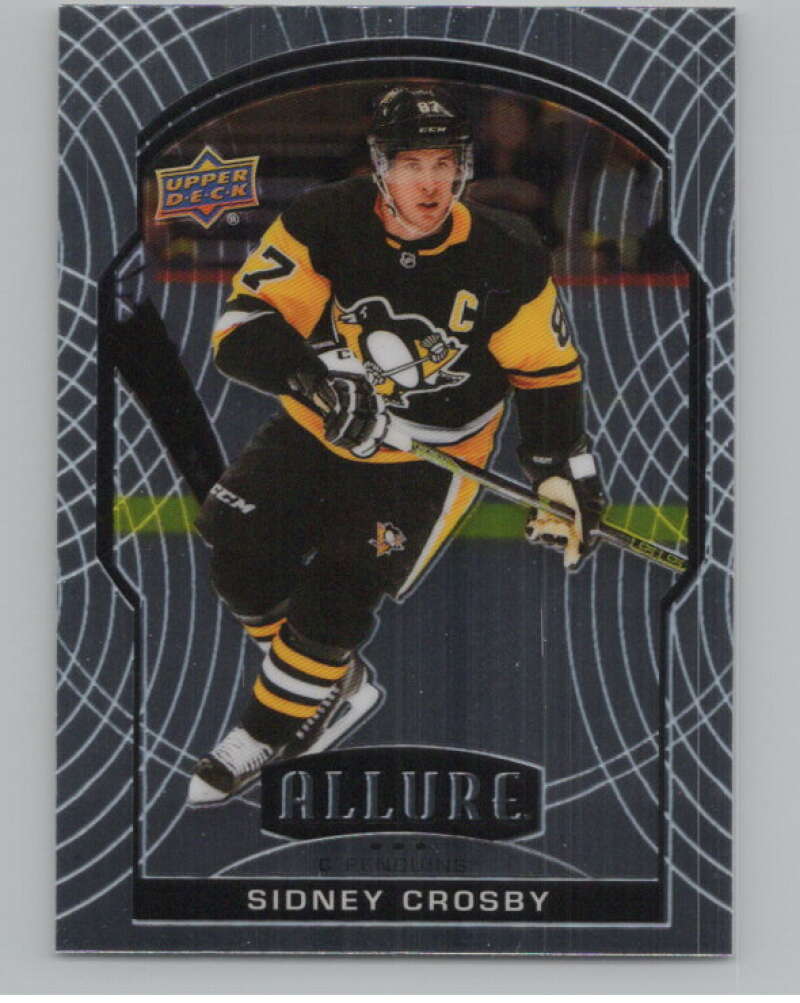 2020-21 Upper Deck Allure #70 Sidney Crosby  Pittsburgh Penguins  V100385 Image 1