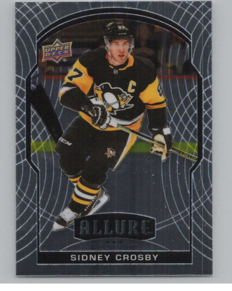 2020-21 Upper Deck Allure #70 Sidney Crosby  Pittsburgh Penguins  V100387 Image 1