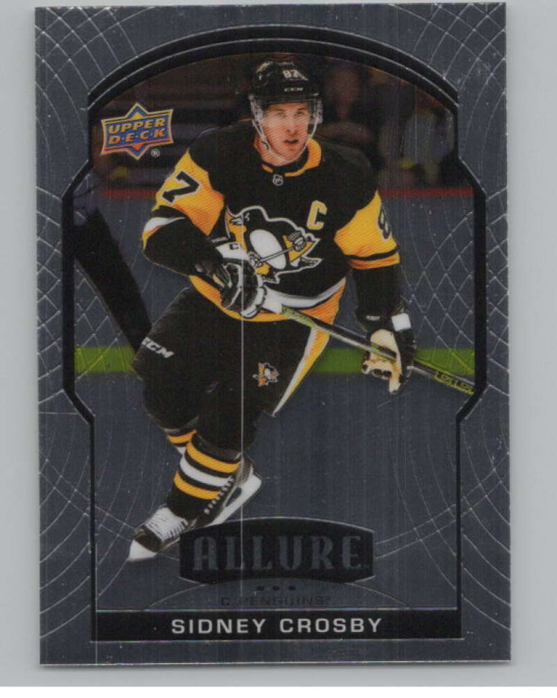 2020-21 Upper Deck Allure #70 Sidney Crosby  Pittsburgh Penguins  V100390 Image 1