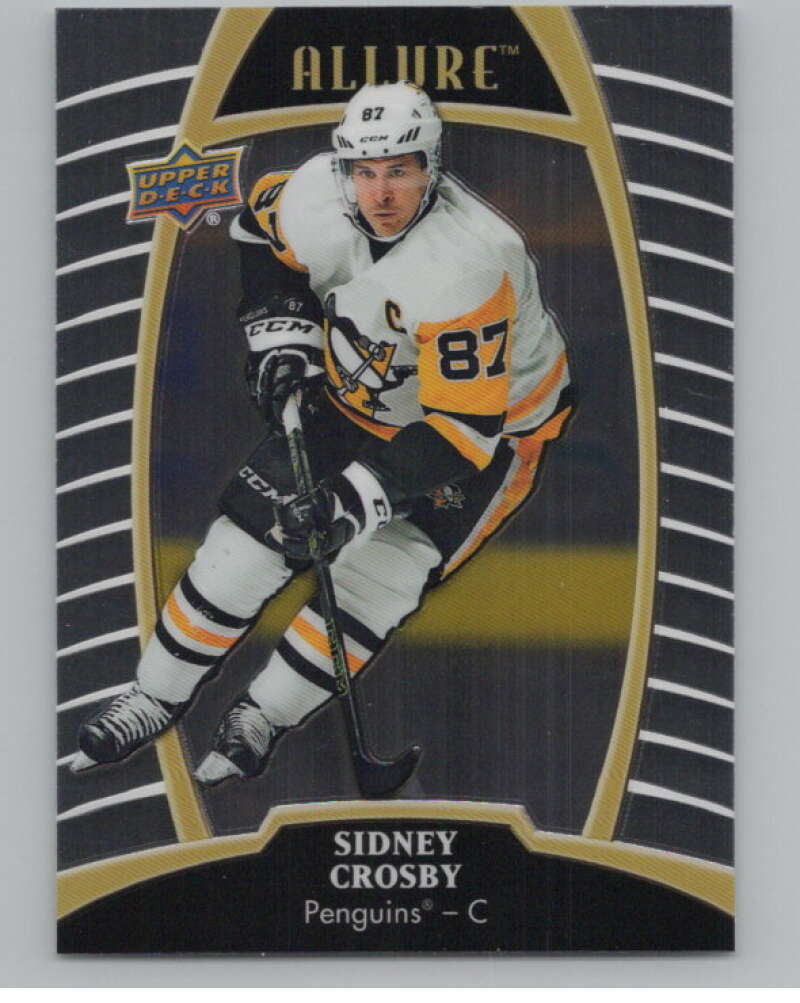 2019-20 Upper Deck Allure #36 Sidney Crosby  Pittsburgh Penguins  V100394 Image 1