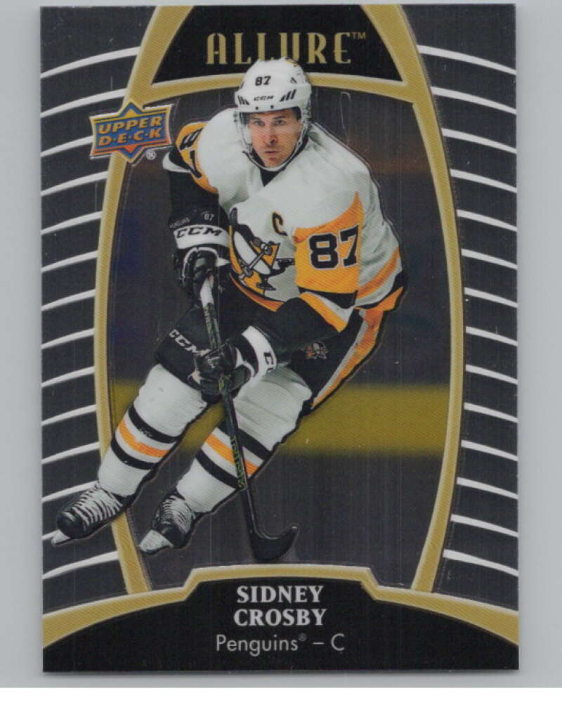 2019-20 Upper Deck Allure #36 Sidney Crosby  Pittsburgh Penguins  V100395 Image 1