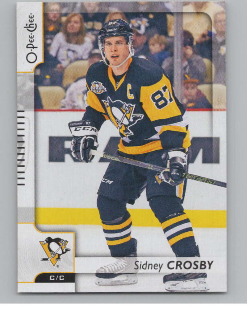 2017-18 O-Pee-Chee #301 Sidney Crosby  Pittsburgh Penguins  V100396 Image 1
