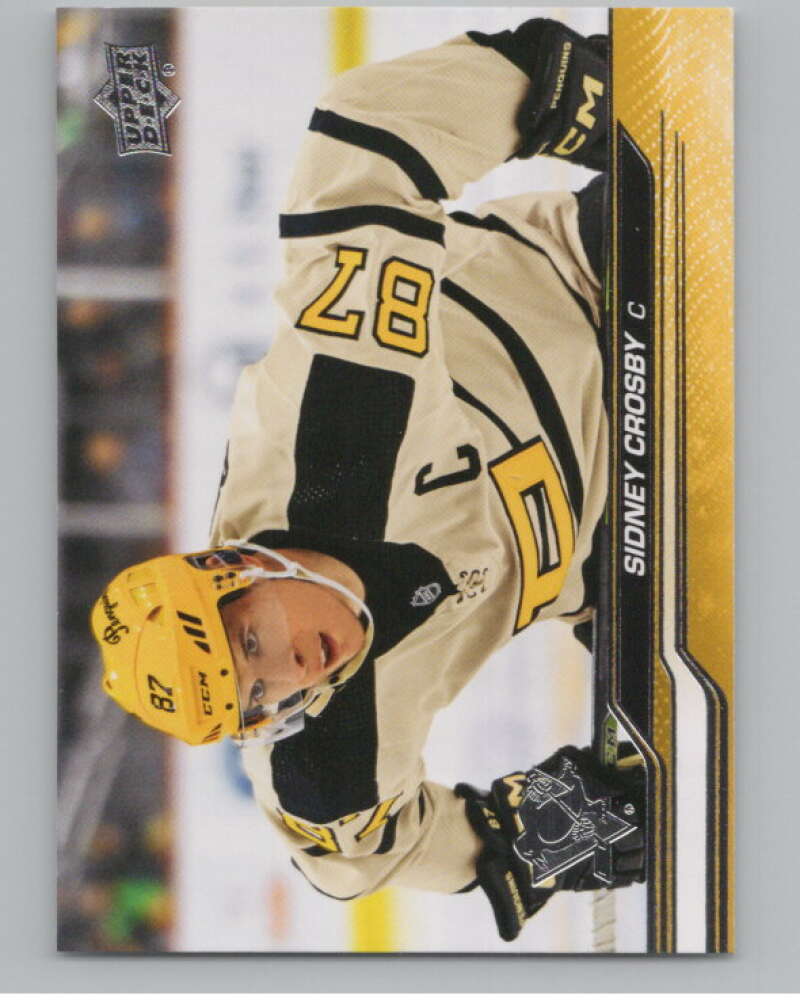 2023-24 Upper Deck #138 Sidney Crosby  Pittsburgh Penguins  V100397 Image 1