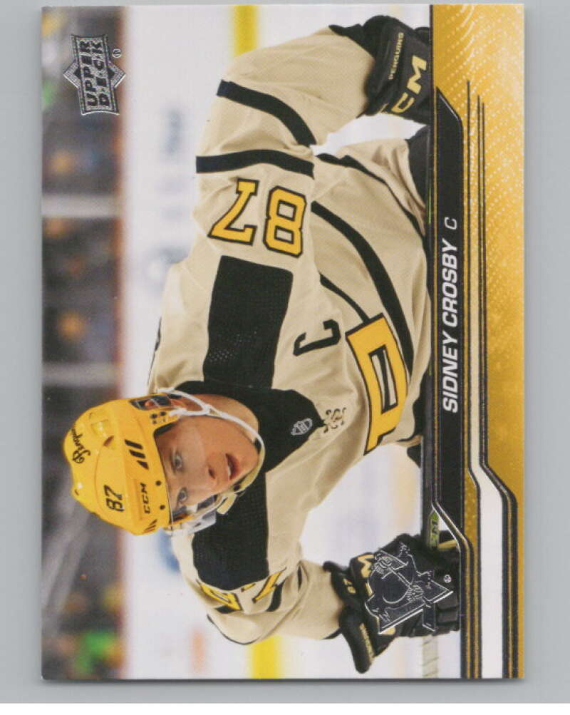 2023-24 Upper Deck #138 Sidney Crosby  Pittsburgh Penguins  V100402 Image 1