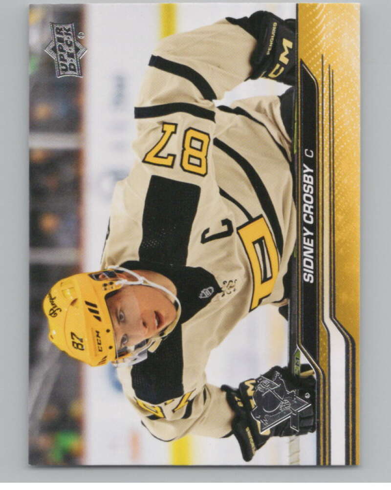 2023-24 Upper Deck #138 Sidney Crosby  Pittsburgh Penguins  V100405 Image 1