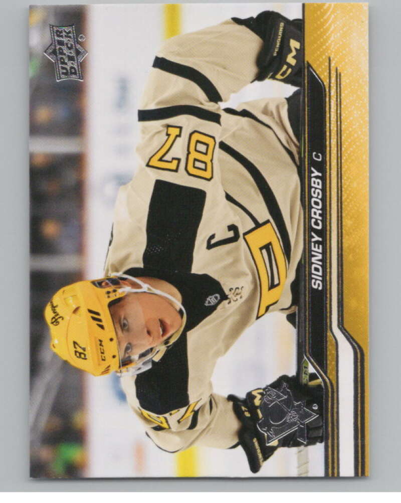 2023-24 Upper Deck #138 Sidney Crosby  Pittsburgh Penguins  V100406 Image 1