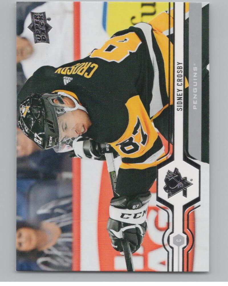 2019-20 Upper Deck #100 Sidney Crosby  Pittsburgh Penguins  V100411 Image 1