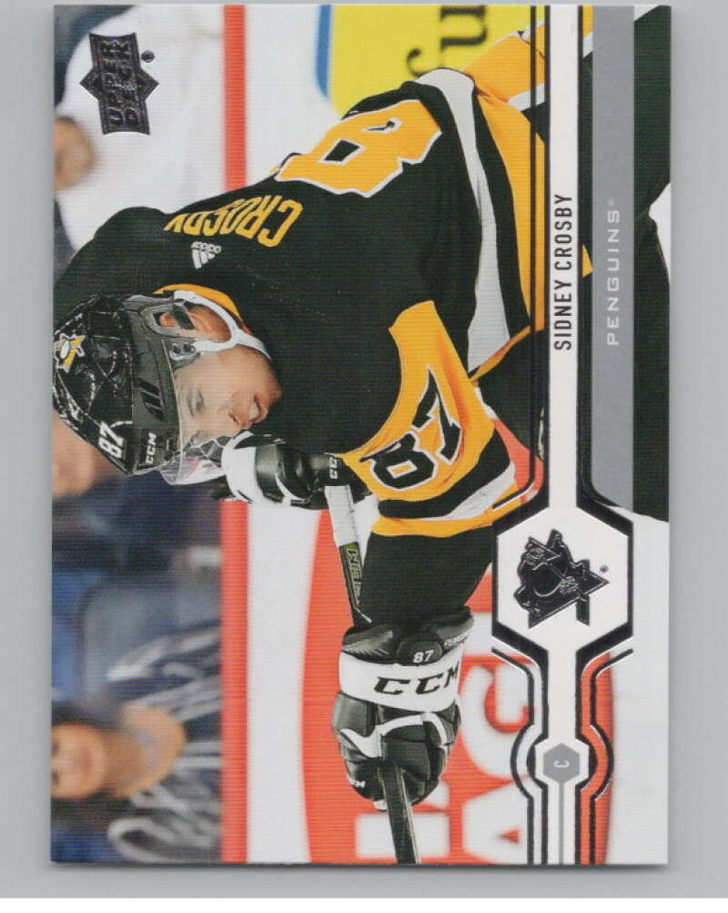 2019-20 Upper Deck #100 Sidney Crosby  Pittsburgh Penguins  V100414 Image 1
