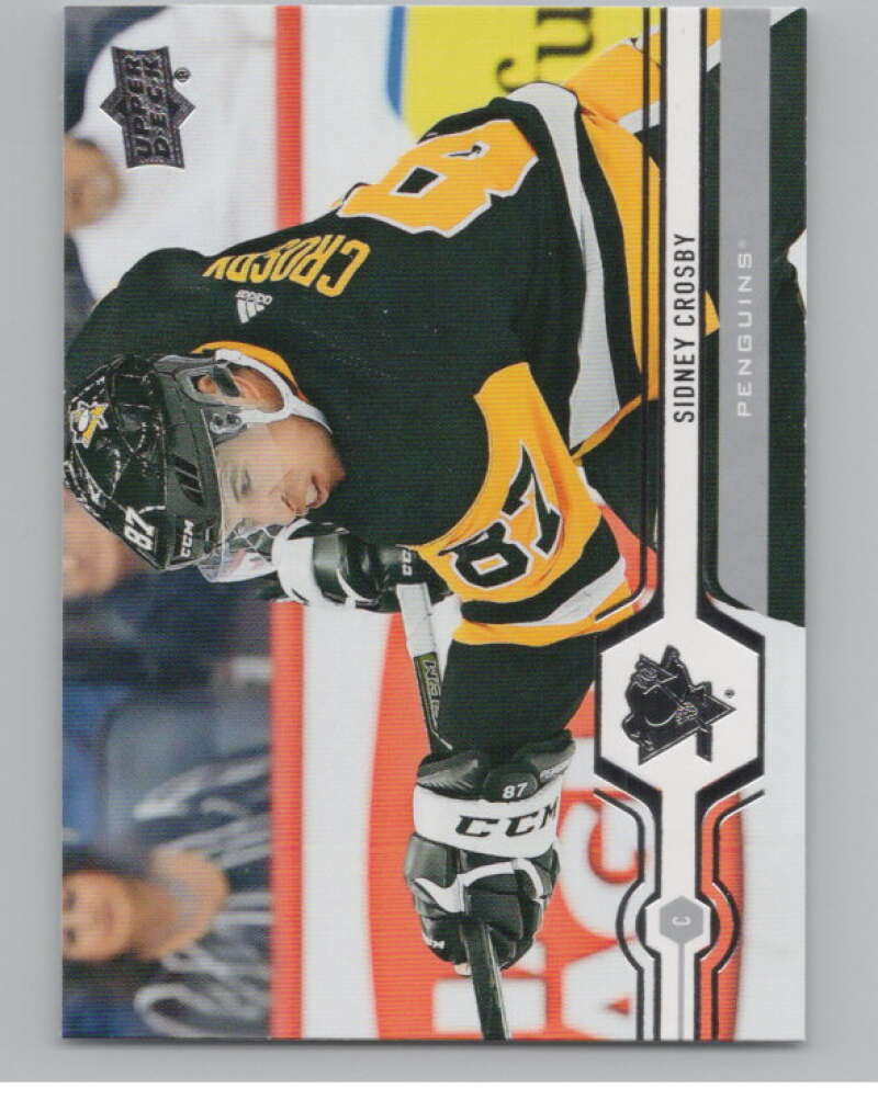 2019-20 Upper Deck #100 Sidney Crosby  Pittsburgh Penguins  V100416 Image 1