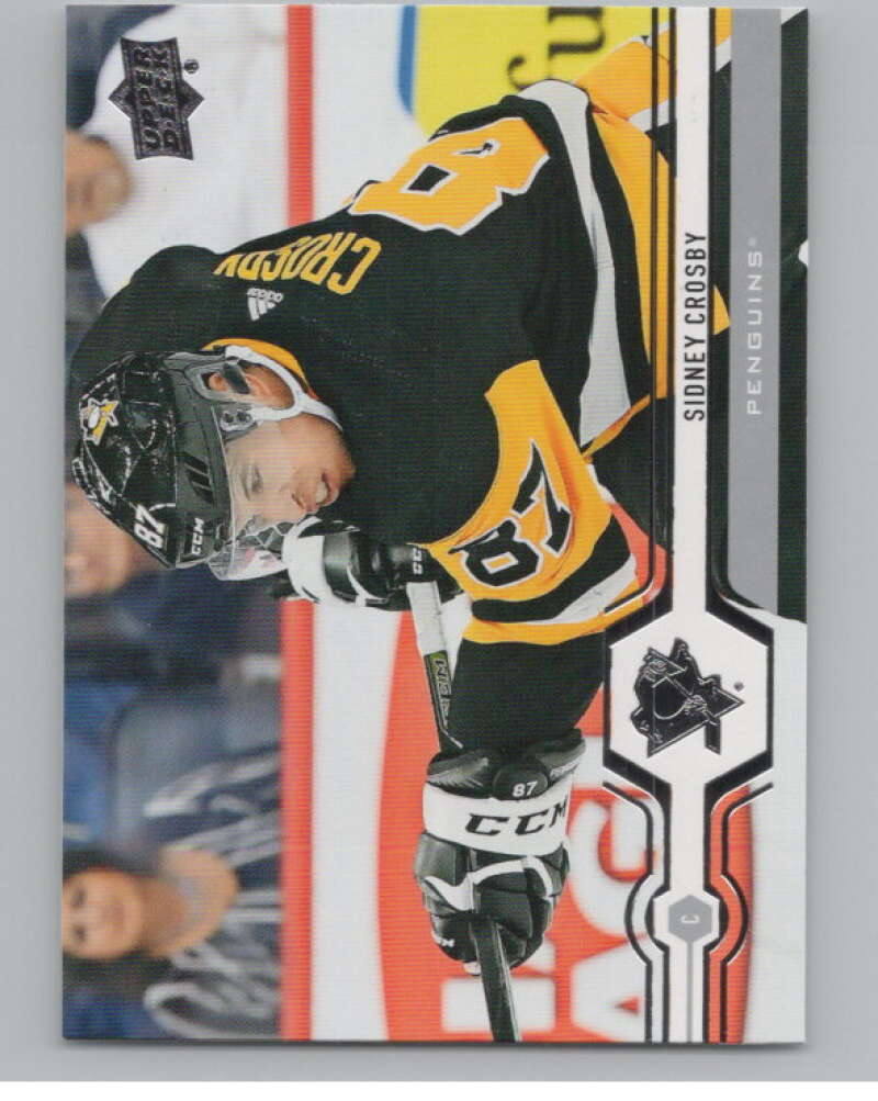 2019-20 Upper Deck #100 Sidney Crosby  Pittsburgh Penguins  V100417 Image 1