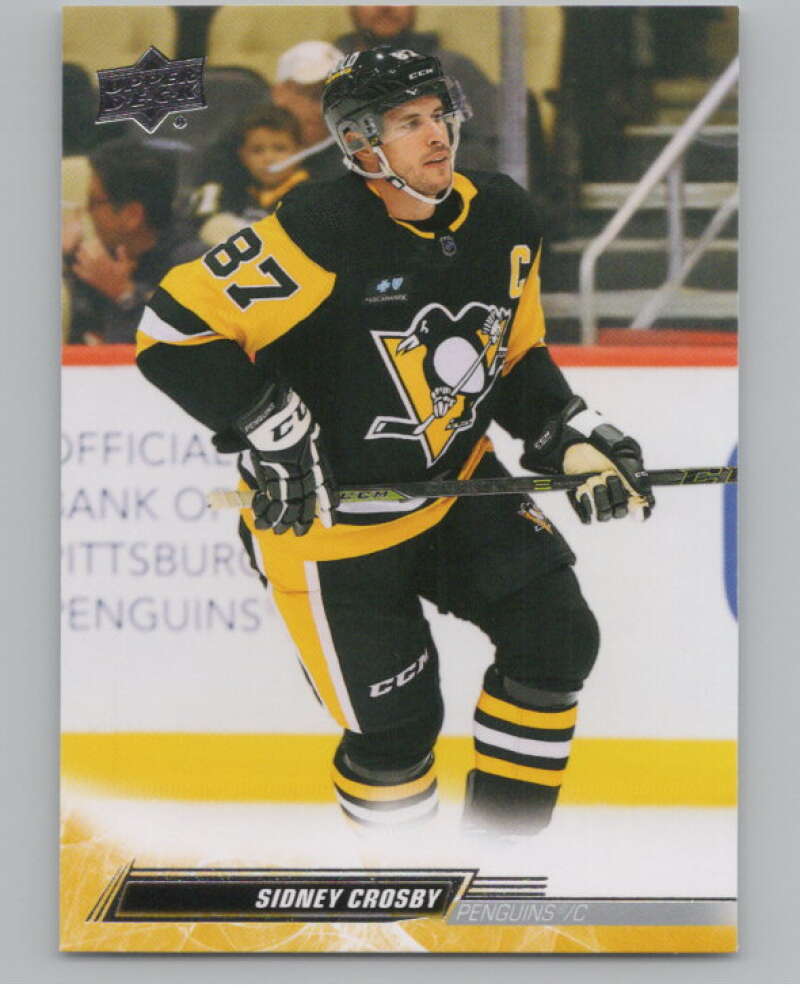2022-23 Upper Deck #387 Sidney Crosby  Pittsburgh Penguins  V100426 Image 1