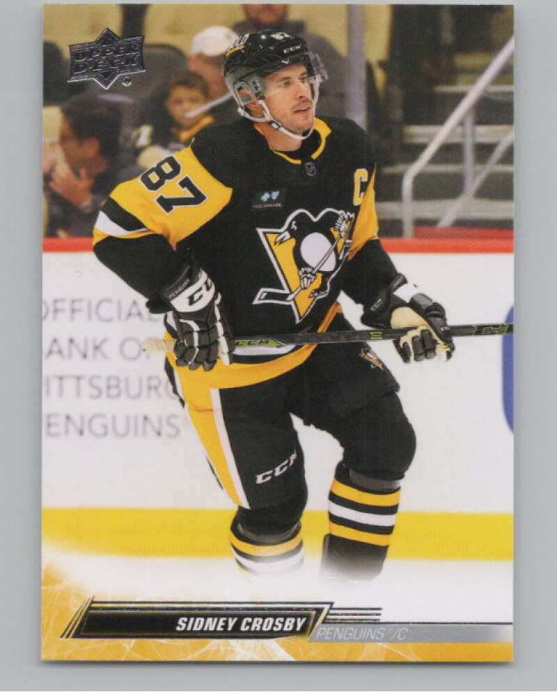 2022-23 Upper Deck #387 Sidney Crosby  Pittsburgh Penguins  V100427 Image 1