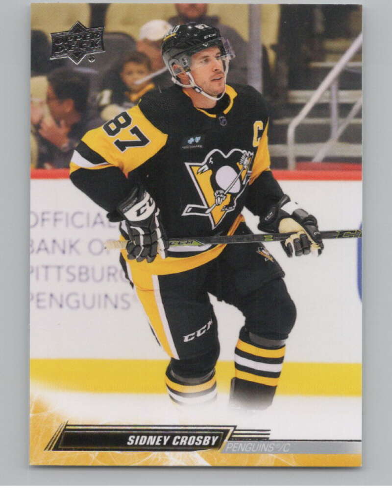 2022-23 Upper Deck #387 Sidney Crosby  Pittsburgh Penguins  V100428 Image 1