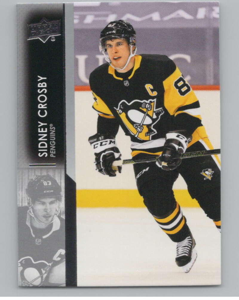 2021-22 Upper Deck #141 Sidney Crosby  Pittsburgh Penguins  V100429 Image 1