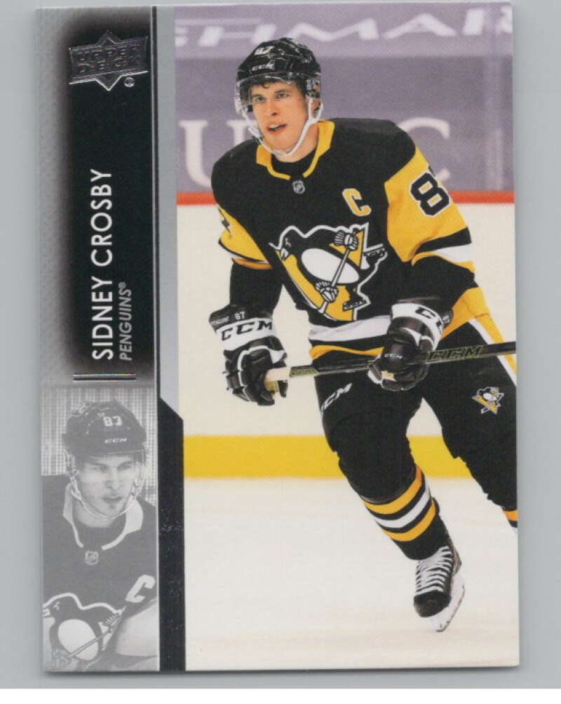 2021-22 Upper Deck #141 Sidney Crosby  Pittsburgh Penguins  V100431 Image 1