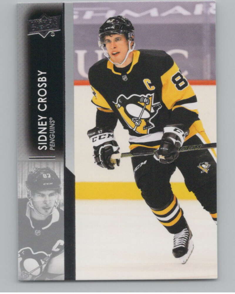 2021-22 Upper Deck #141 Sidney Crosby  Pittsburgh Penguins  V100432 Image 1