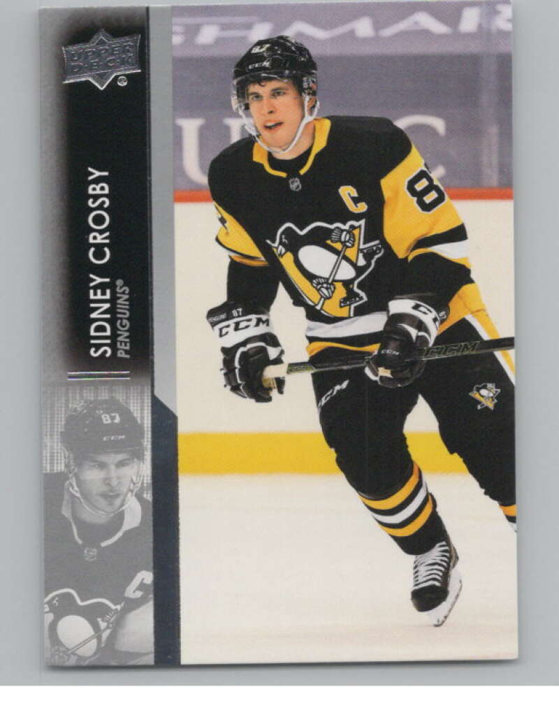 2021-22 Upper Deck #141 Sidney Crosby  Pittsburgh Penguins  V100433 Image 1