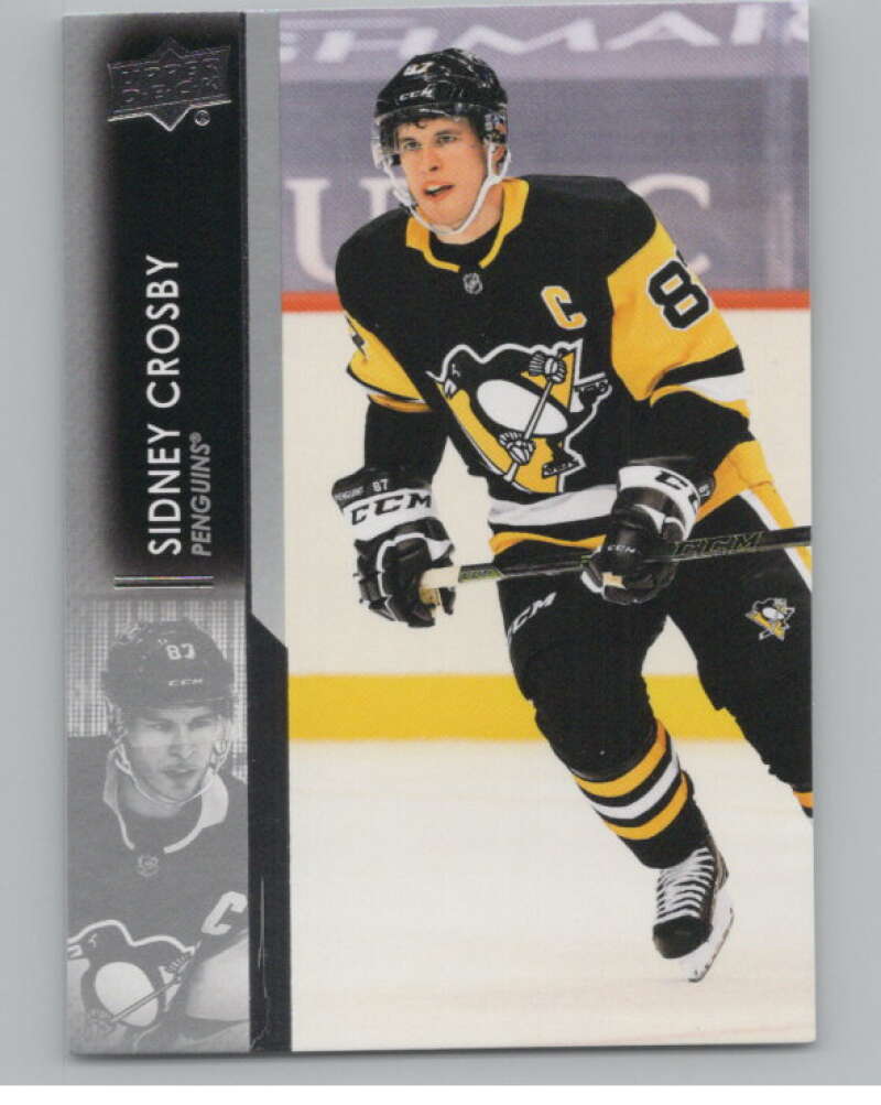 2021-22 Upper Deck #141 Sidney Crosby  Pittsburgh Penguins  V100436 Image 1
