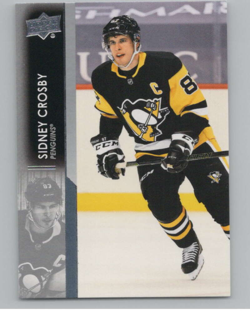 2021-22 Upper Deck #141 Sidney Crosby  Pittsburgh Penguins  V100437 Image 1