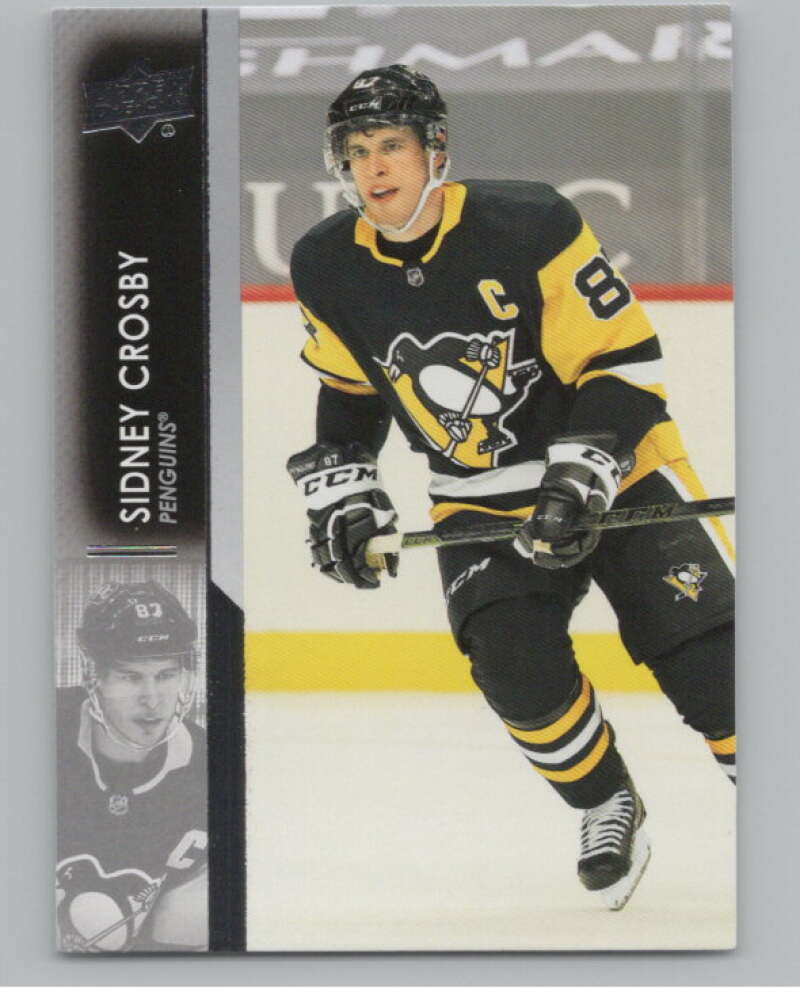 2021-22 Upper Deck #141 Sidney Crosby  Pittsburgh Penguins  V100438 Image 1