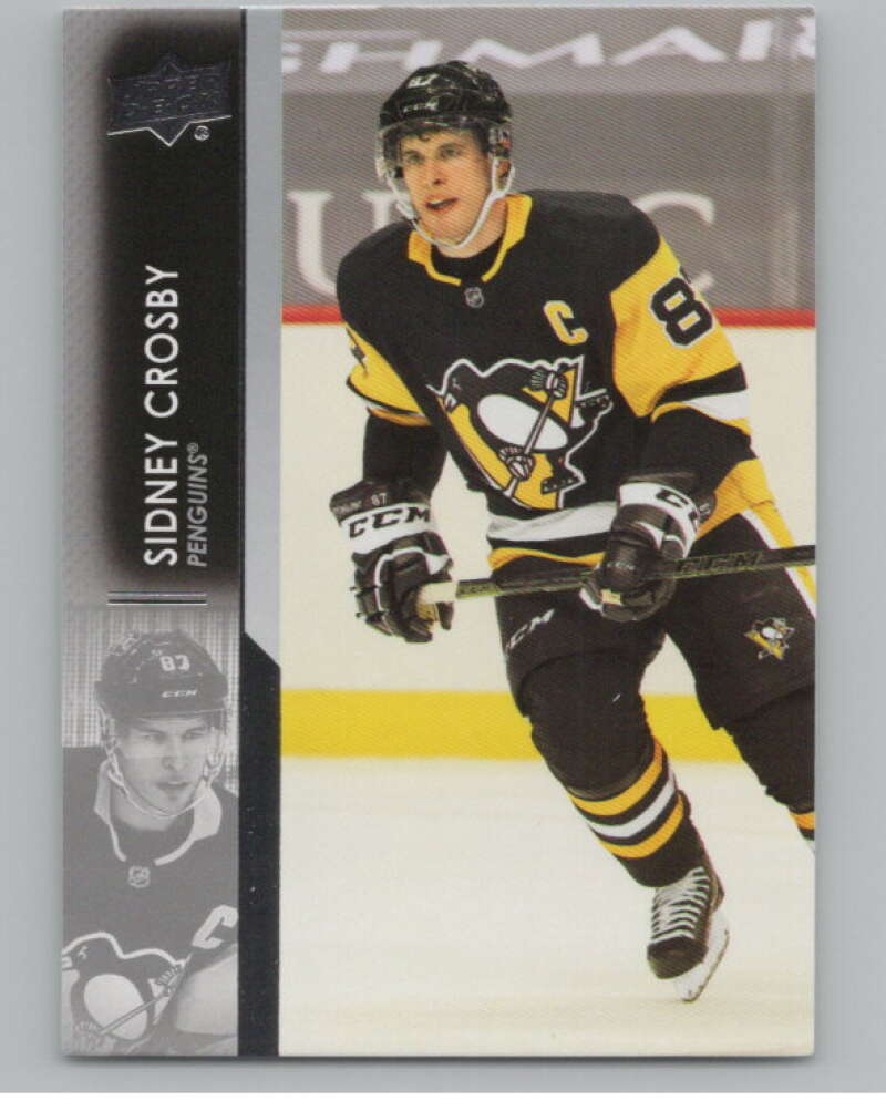 2021-22 Upper Deck #141 Sidney Crosby  Pittsburgh Penguins  V100441 Image 1