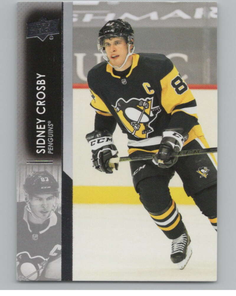 2021-22 Upper Deck #141 Sidney Crosby  Pittsburgh Penguins  V100442 Image 1