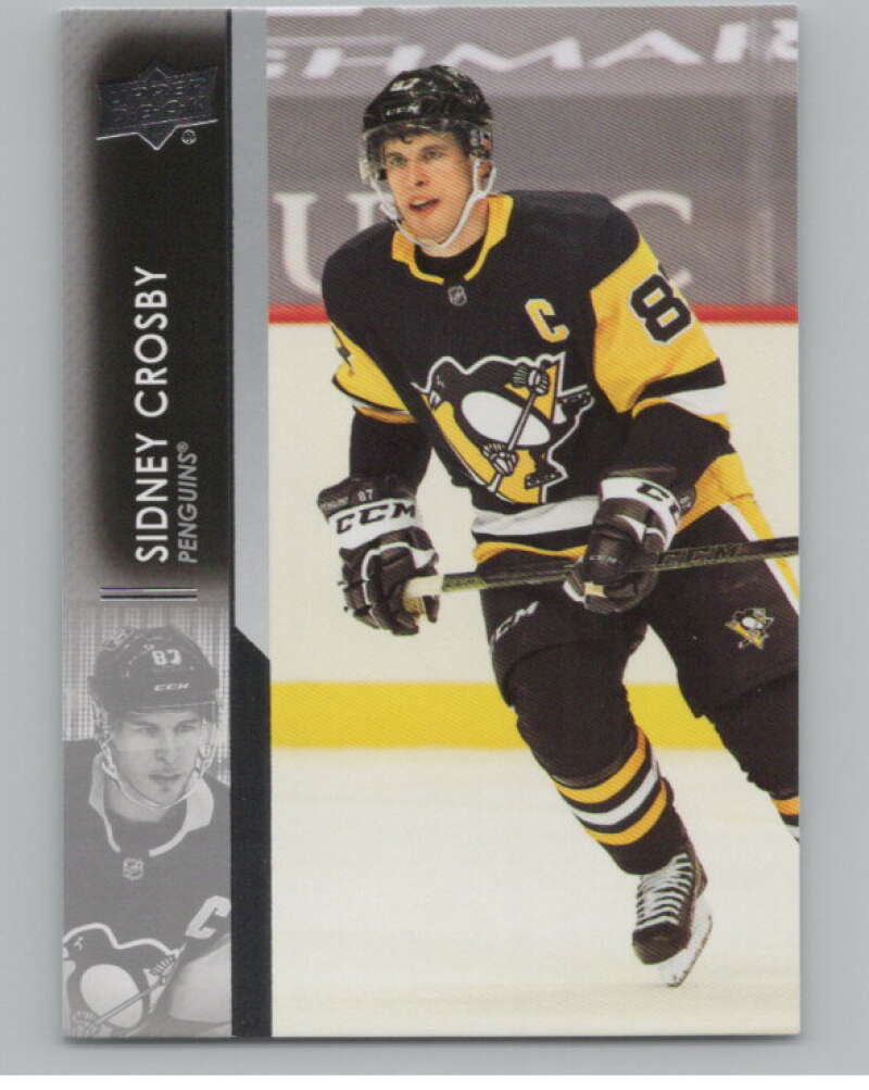 2021-22 Upper Deck #141 Sidney Crosby  Pittsburgh Penguins  V100443 Image 1