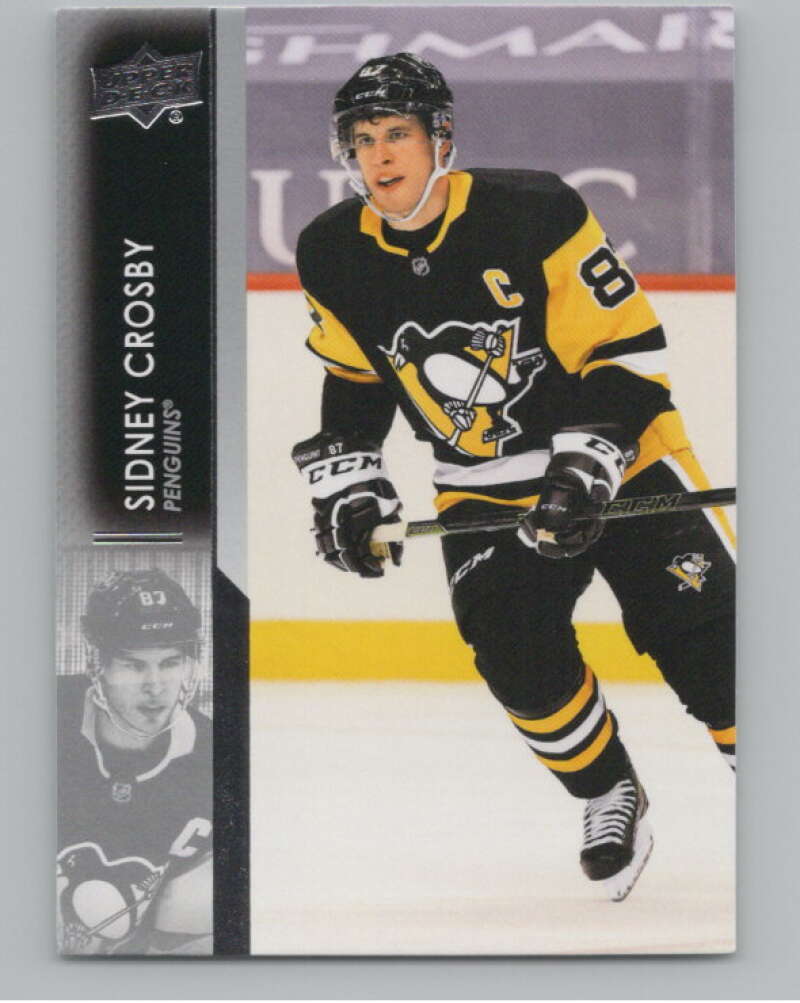 2021-22 Upper Deck #141 Sidney Crosby  Pittsburgh Penguins  V100444 Image 1