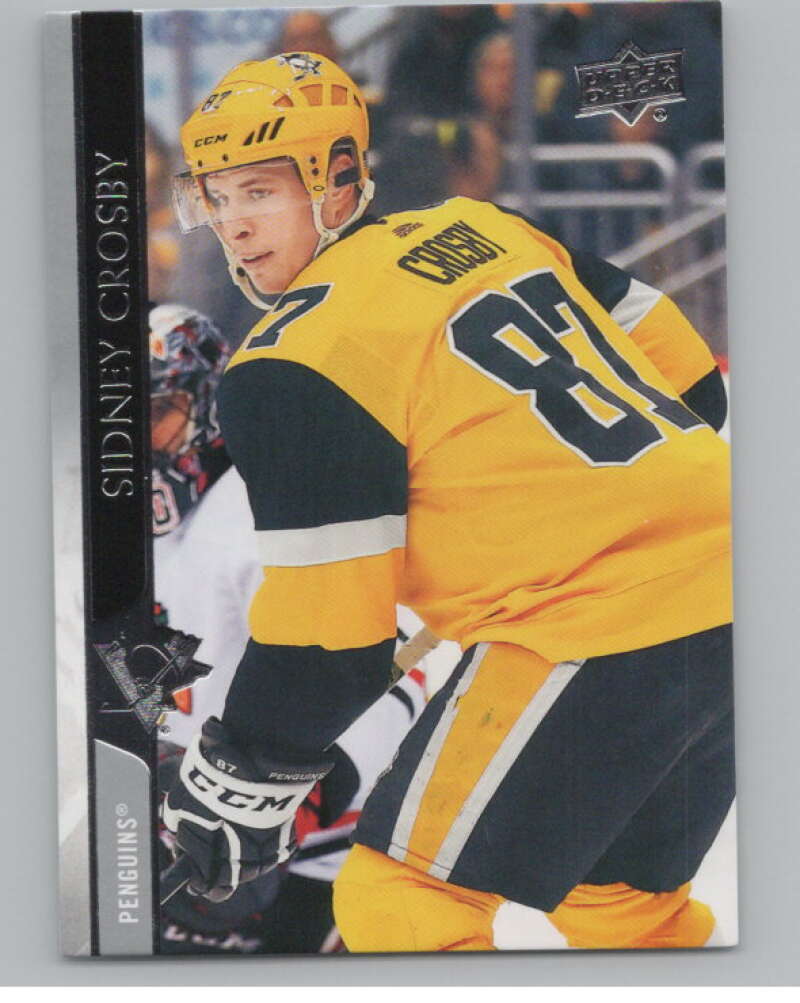 2020-21 Upper Deck #391 Sidney Crosby  Pittsburgh Penguins  V100447 Image 1