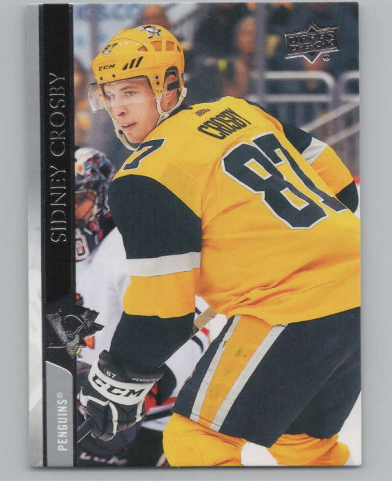 2020-21 Upper Deck #391 Sidney Crosby  Pittsburgh Penguins  V100448 Image 1