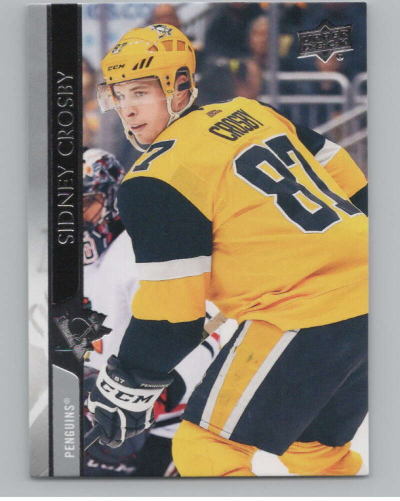 2020-21 Upper Deck #391 Sidney Crosby  Pittsburgh Penguins  V100449 Image 1
