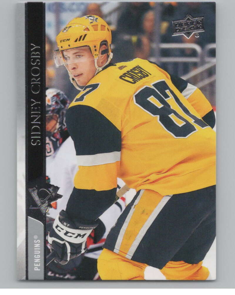 2020-21 Upper Deck #391 Sidney Crosby  Pittsburgh Penguins  V100453 Image 1