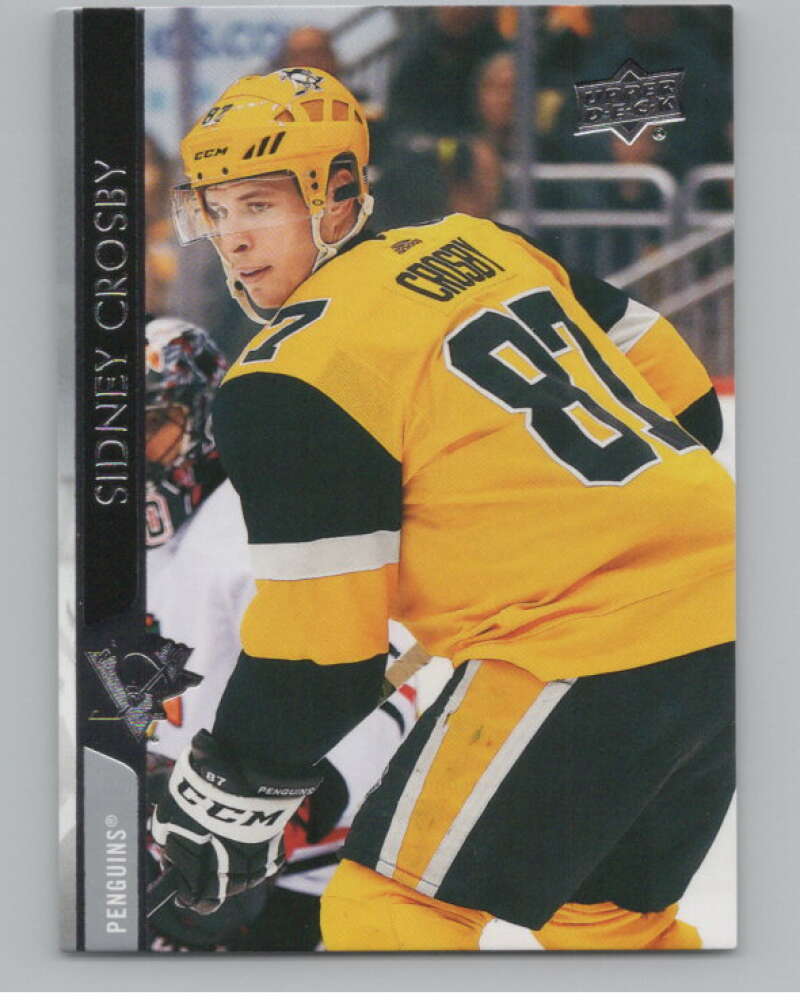 2020-21 Upper Deck #391 Sidney Crosby  Pittsburgh Penguins  V100455 Image 1