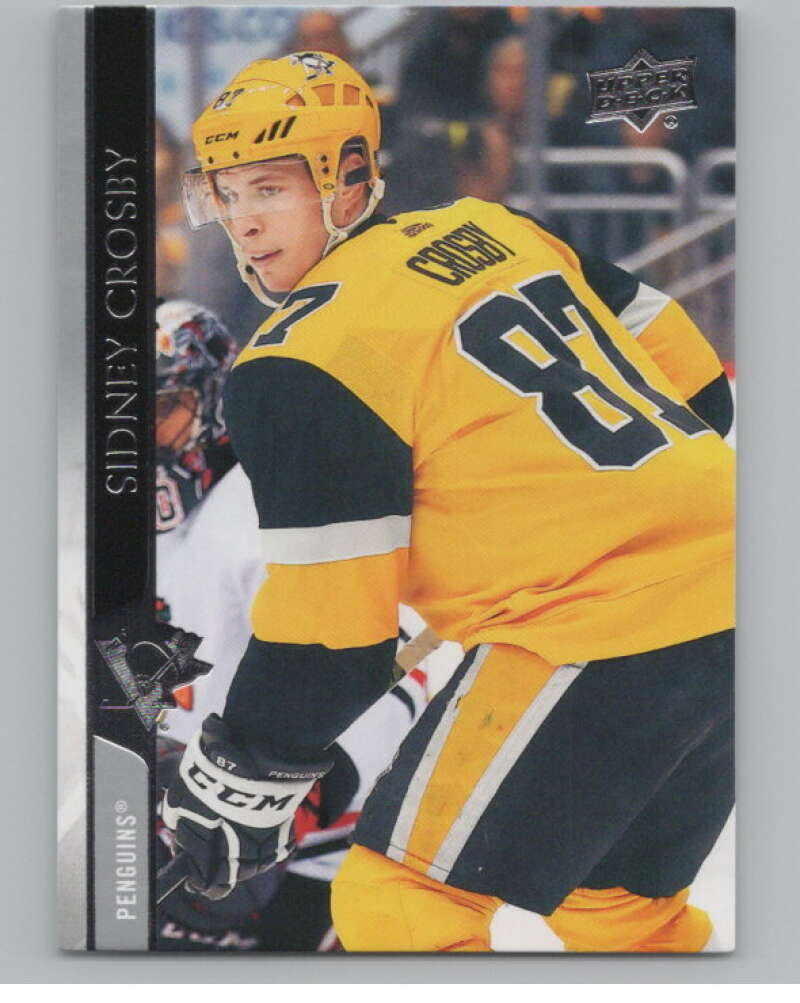 2020-21 Upper Deck #391 Sidney Crosby  Pittsburgh Penguins  V100463 Image 1