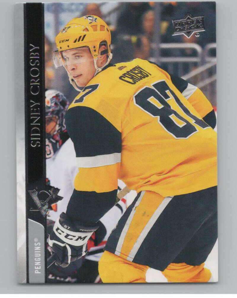 2020-21 Upper Deck #391 Sidney Crosby  Pittsburgh Penguins  V100465 Image 1
