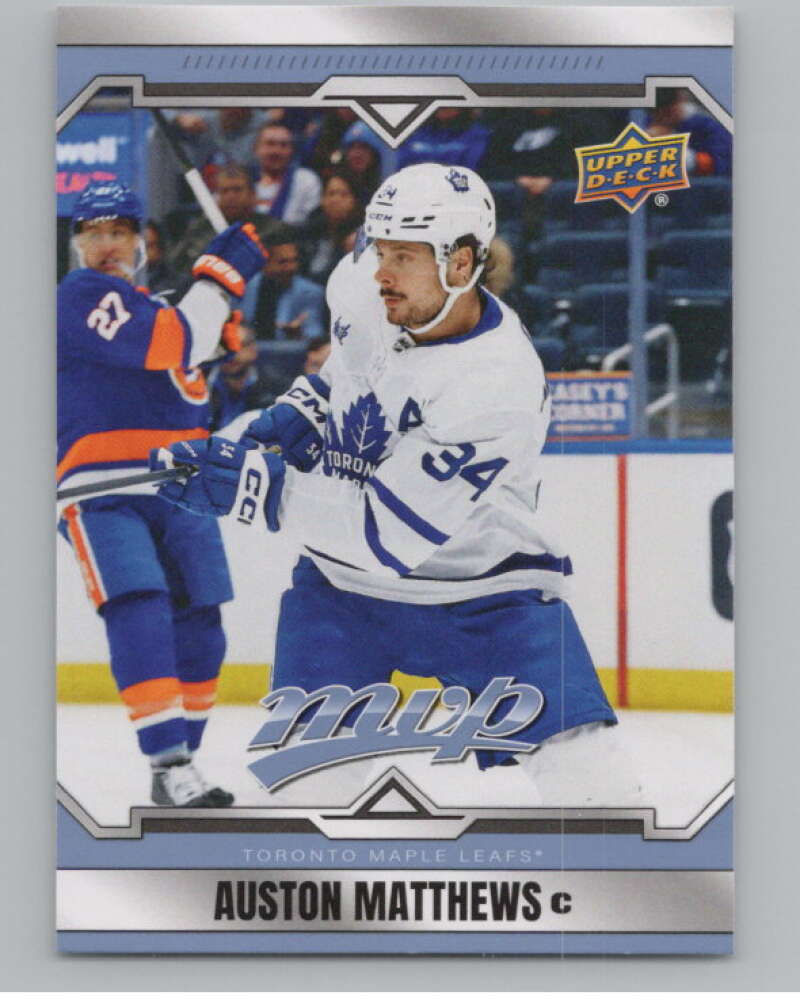 2024-25 Upper Deck MVP #22 Auston Matthews  Toronto Maple Leafs  V100494 Image 1