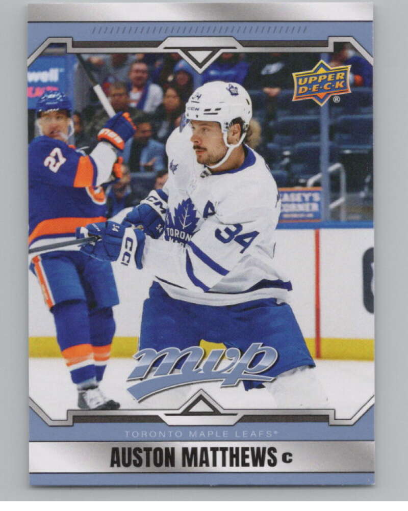 2024-25 Upper Deck MVP #22 Auston Matthews  Toronto Maple Leafs  V100495 Image 1