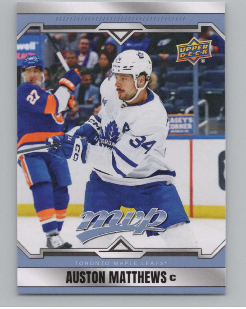 2024-25 Upper Deck MVP #22 Auston Matthews  Toronto Maple Leafs  V100496 Image 1