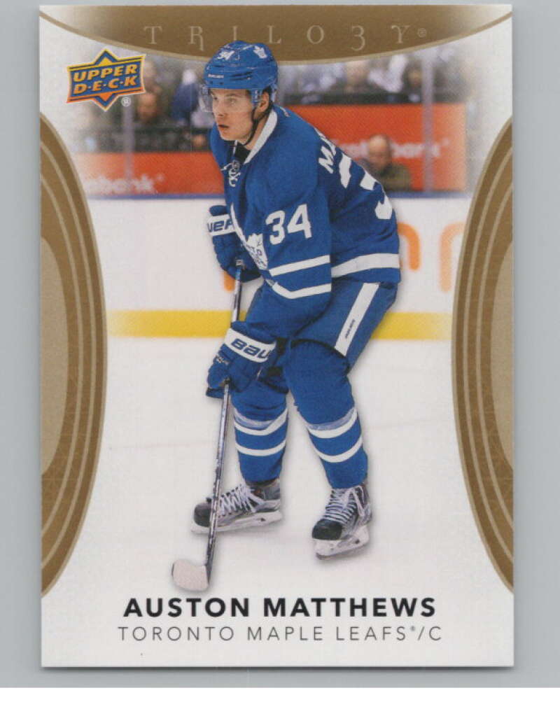 2022-23 Upper Deck Trilogy #94 Auston Matthews  Toronto Maple Leafs  V100498 Image 1