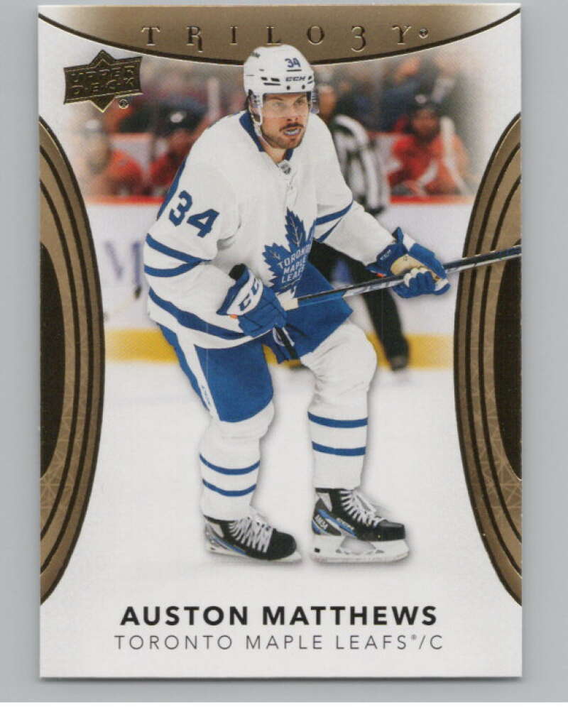 2022-23 Upper Deck Trilogy #94 Auston Matthews  Toronto Maple Leafs  V100499 Image 1