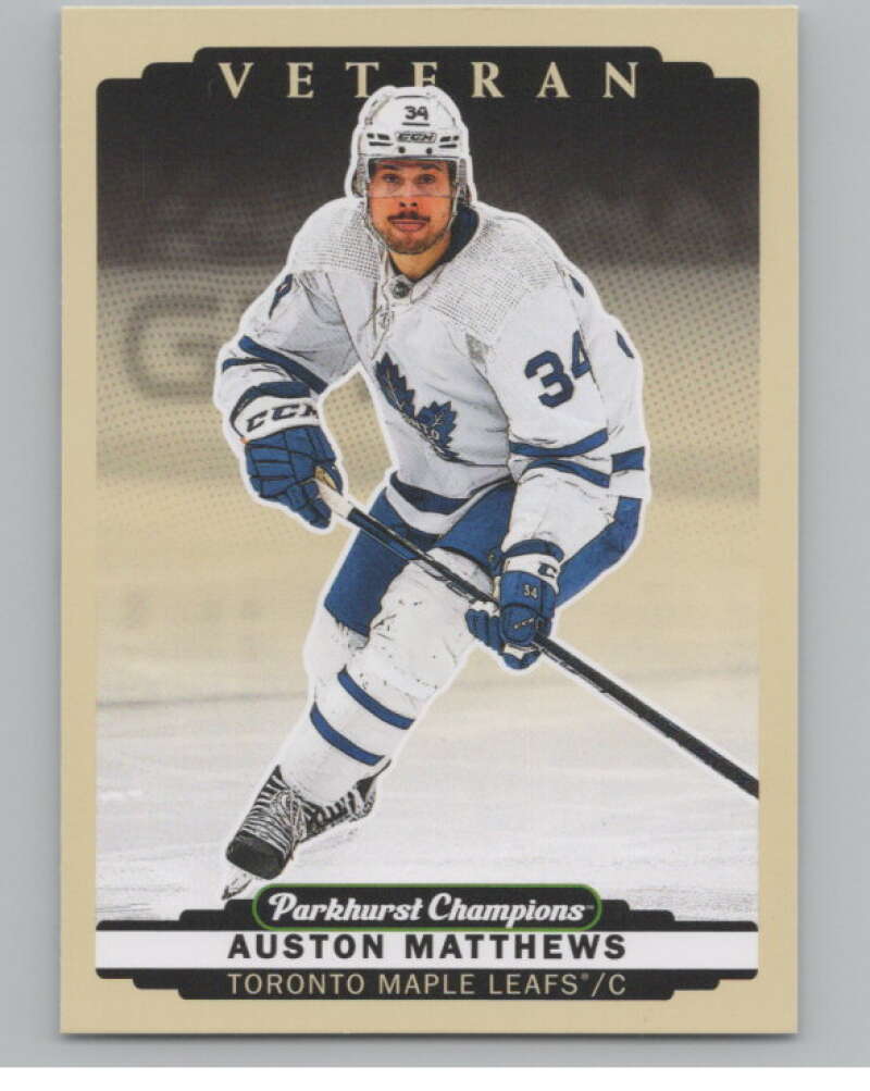 2022-23 Upper Deck Parkhurst Champions #200 Auston Matthews Leafs  V100501 Image 1